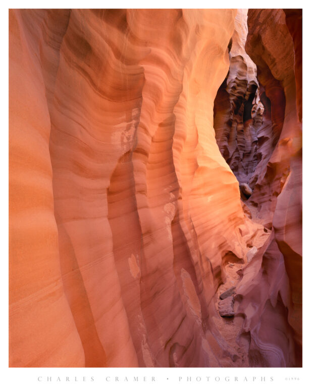 Long and Narrow Slot Canyon, near Page, Arizona