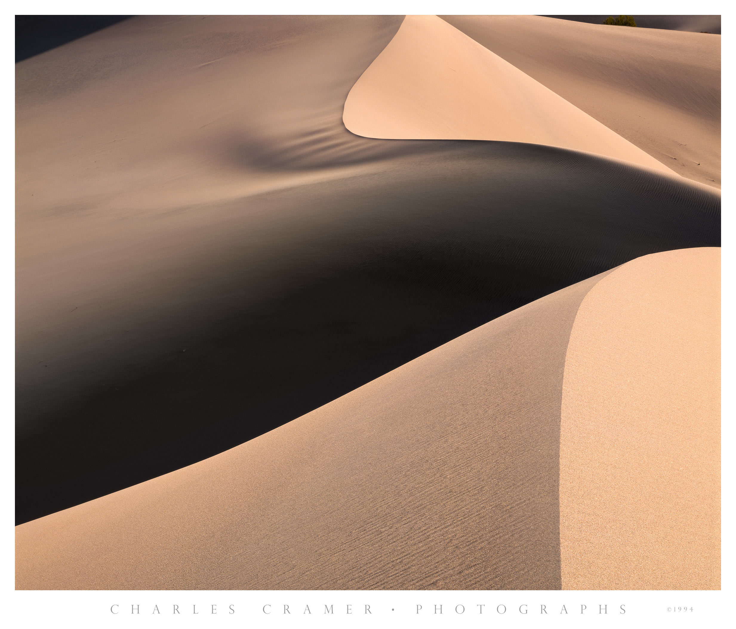 Dune Crests, Sunrise, Sand Dunes, Death Valley