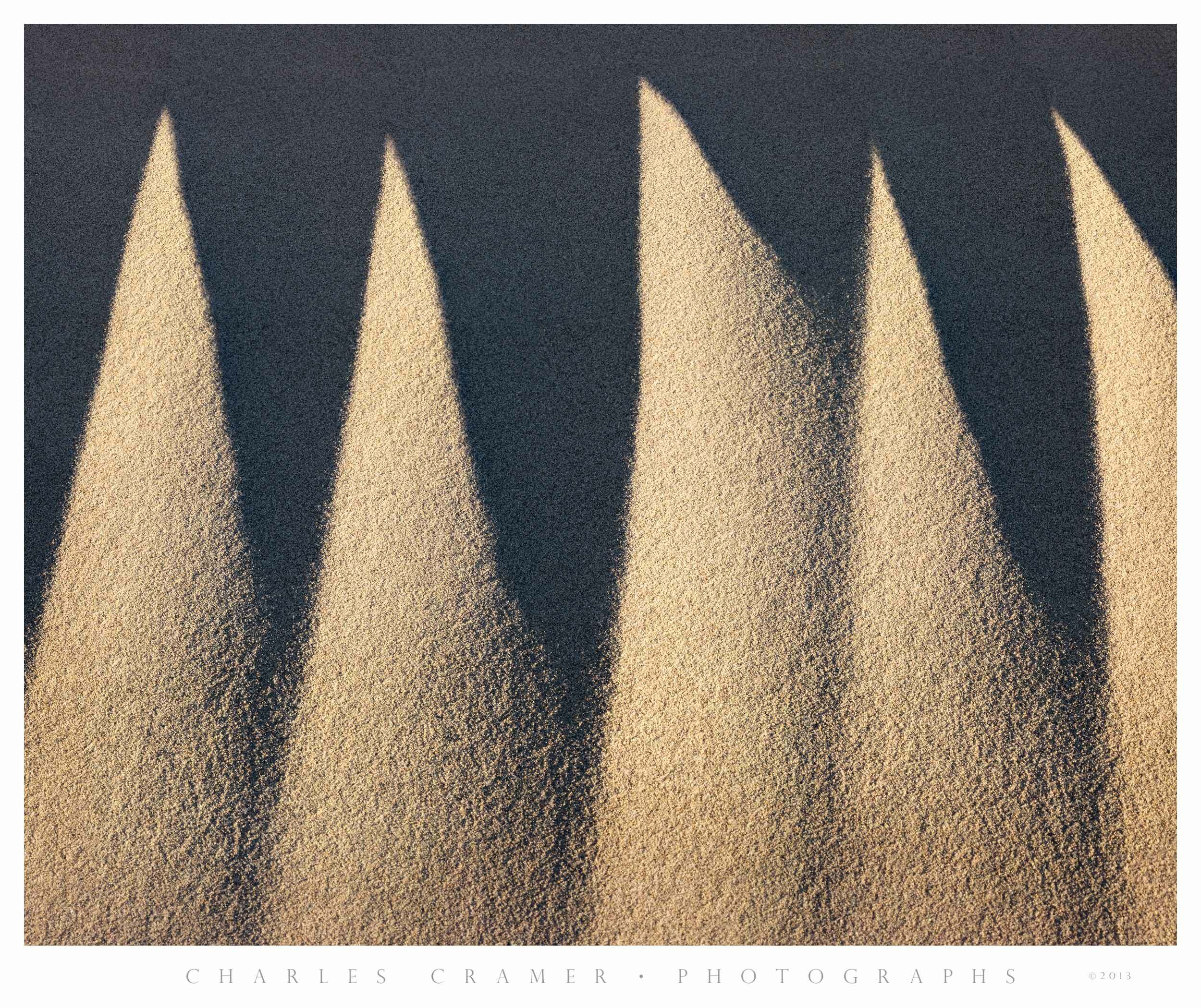 Light Streaks on Dune, Death Valley