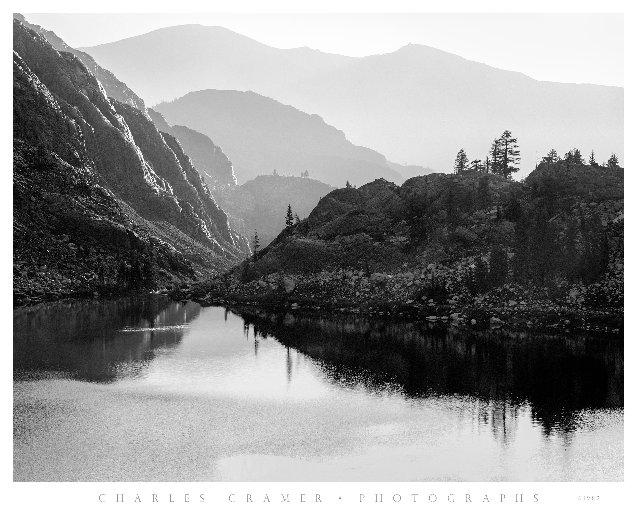 Sunrise, Ediza Lake, Ansel Adams Wilderness