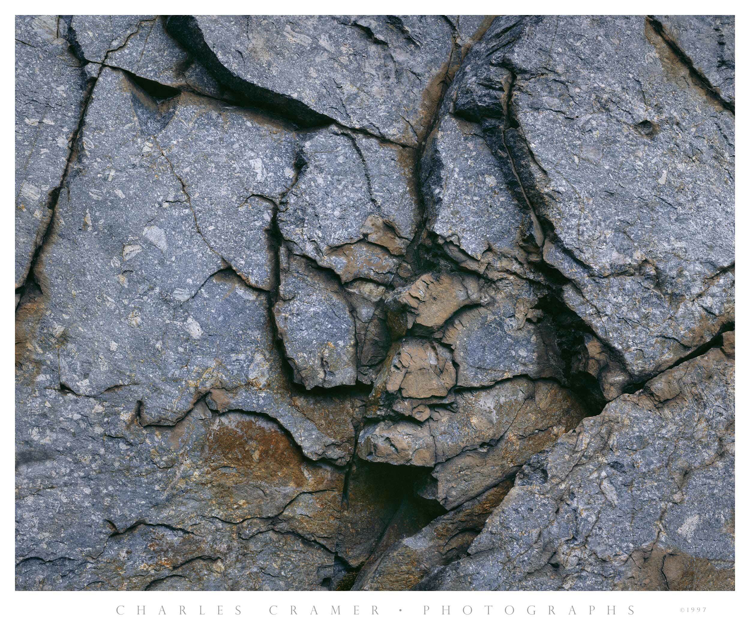 Rock Detail, near Ediza Lake, Ansel Adams Wilderness