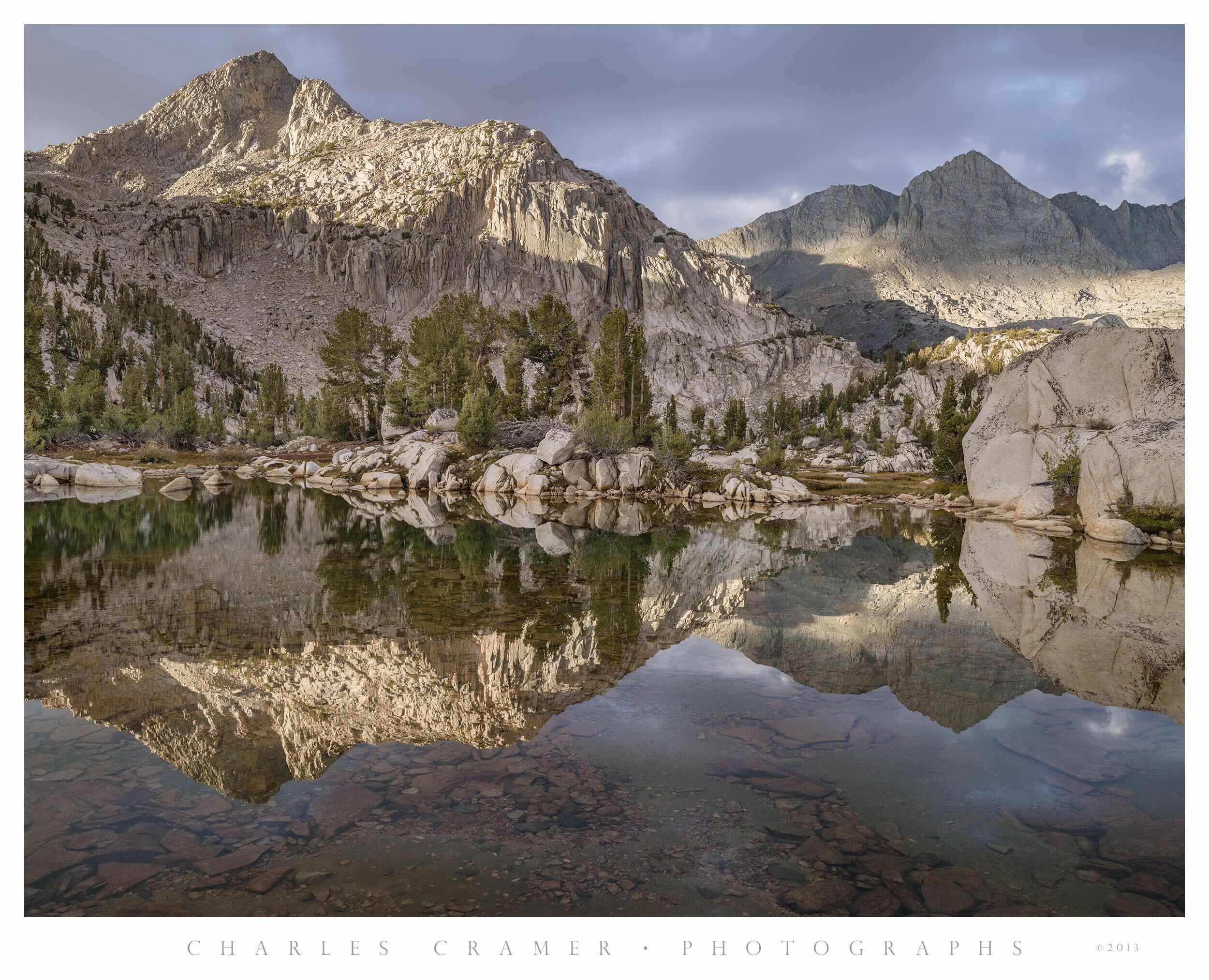 Cloudy Sunrise, Sierra Crest, Kings Canyon Backcountry