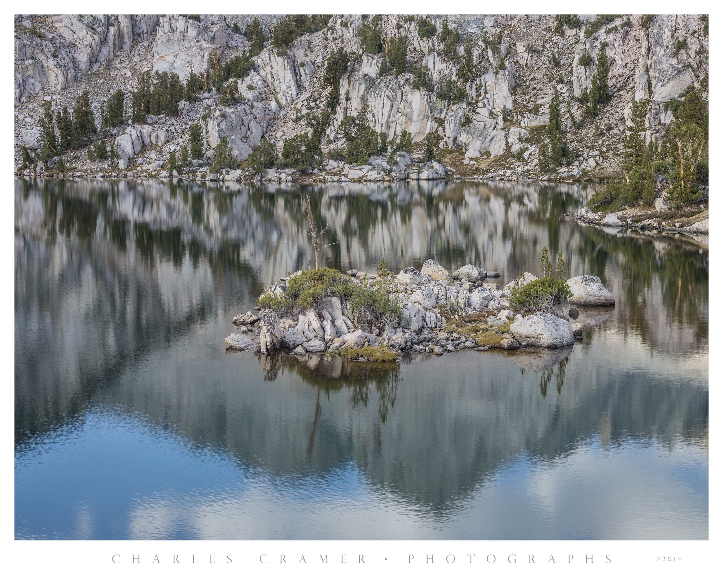 Granite Island, Alpine Lake, Kings Country Backcountry