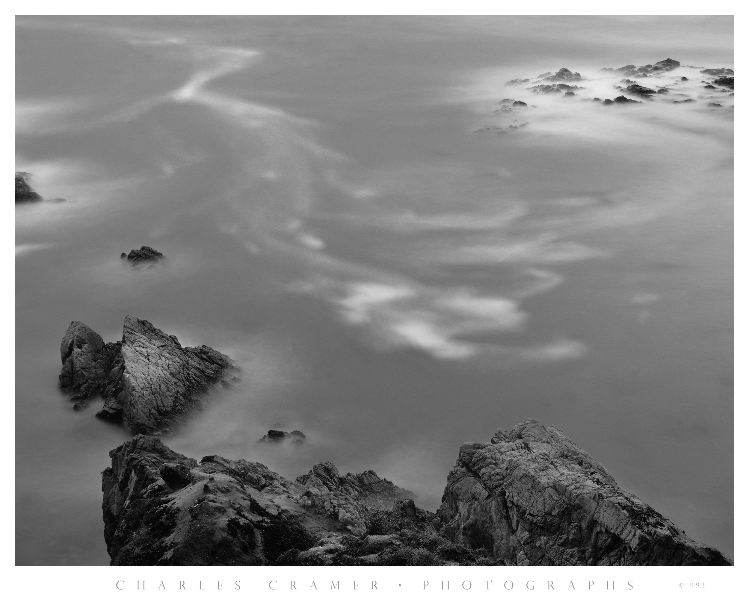 Wave Patterns at Dusk, Big Sur Coast