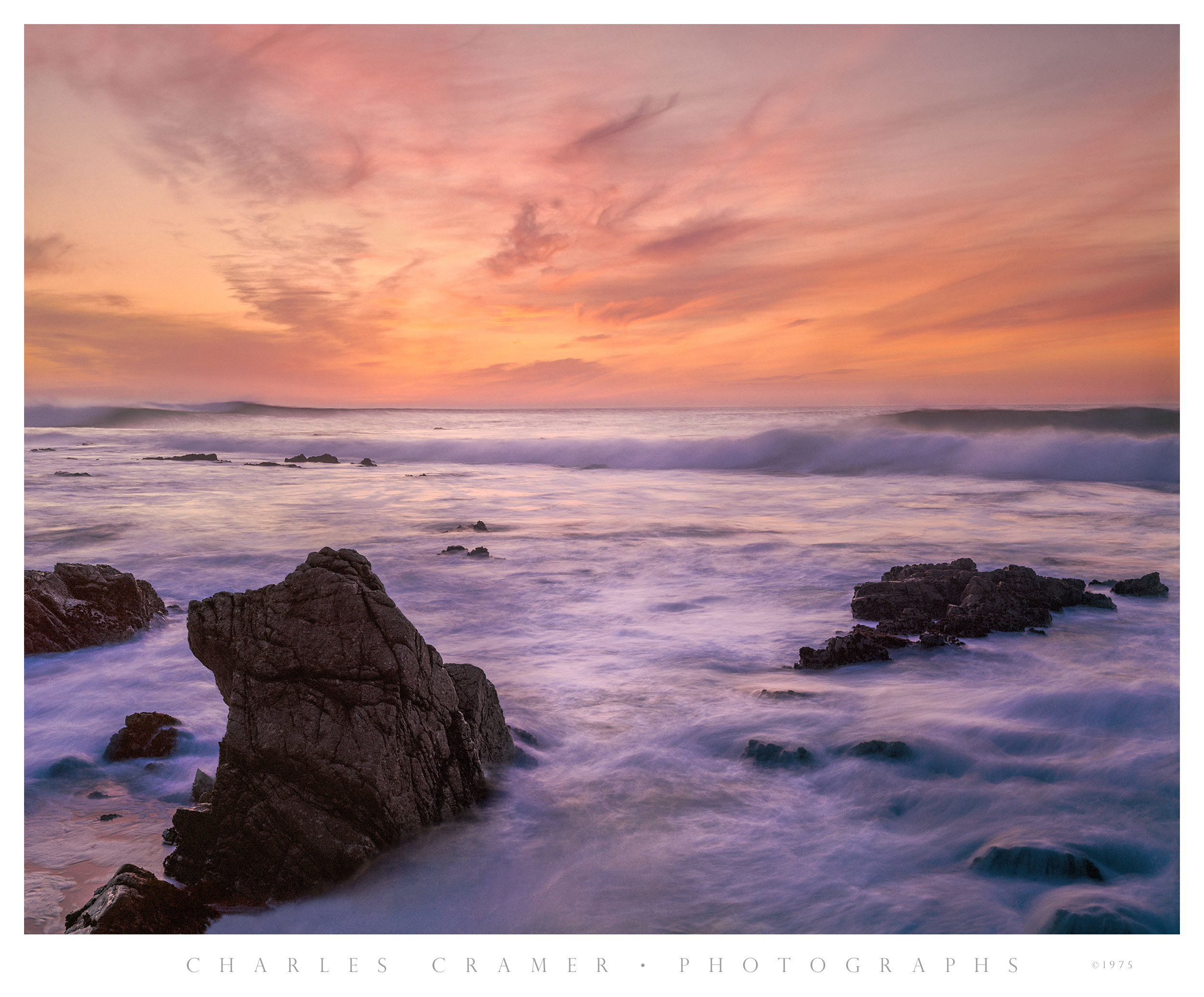 Carmel Sunset, near Point Joe, 1975