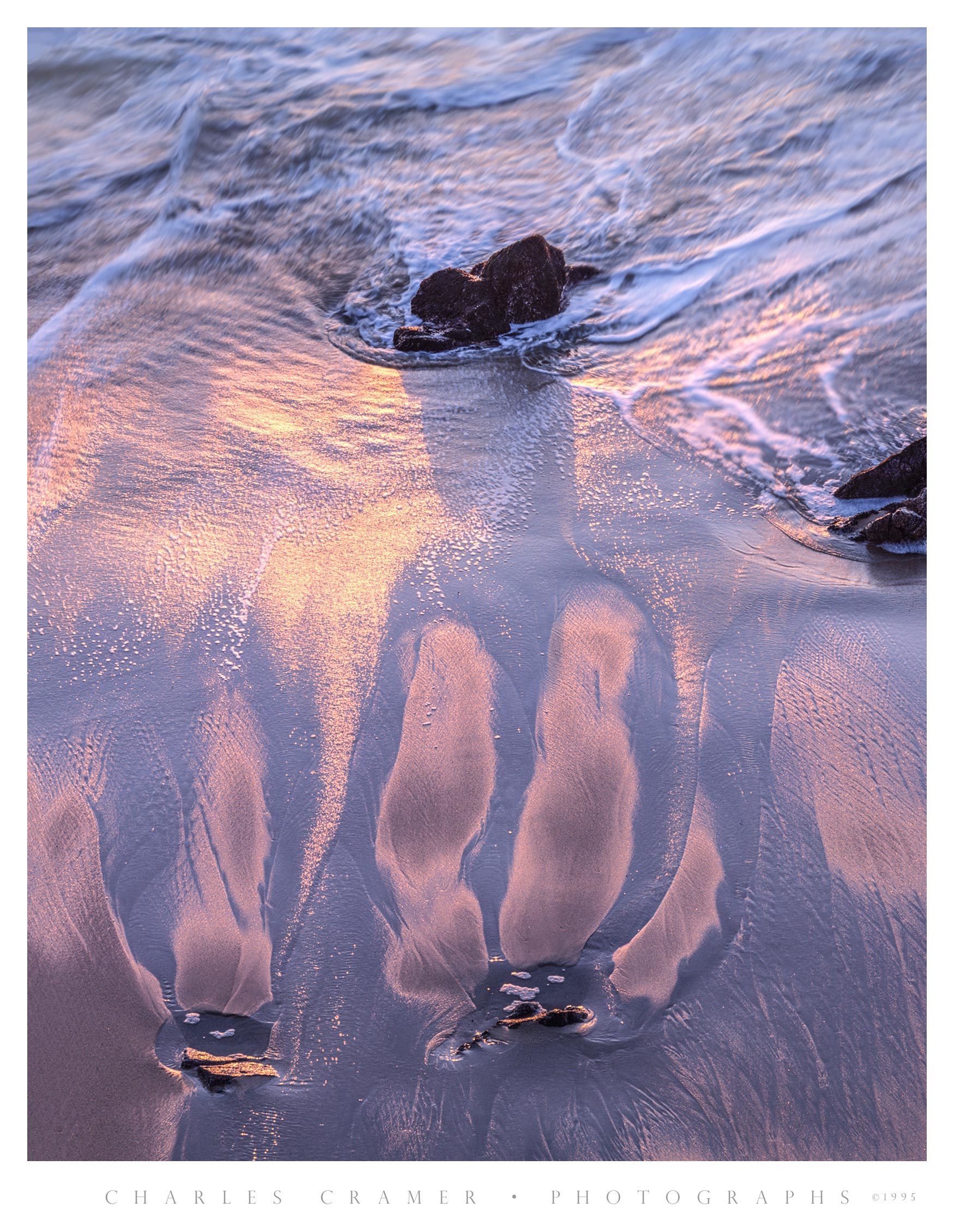 Specular Ocean Reflections, Garrapata Beach