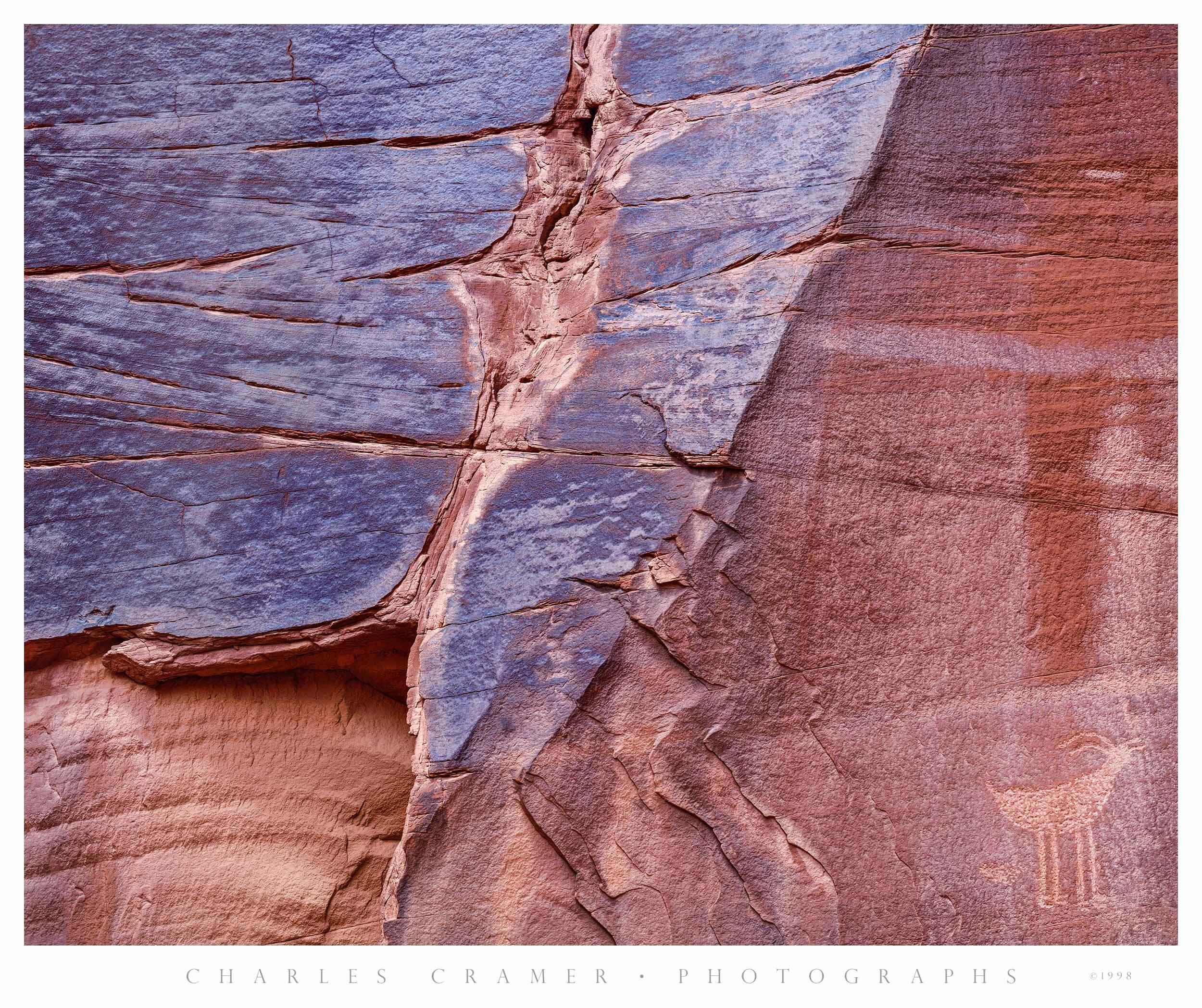 Petroglyph at Eye of the Wind, Monument Valley, Arizona