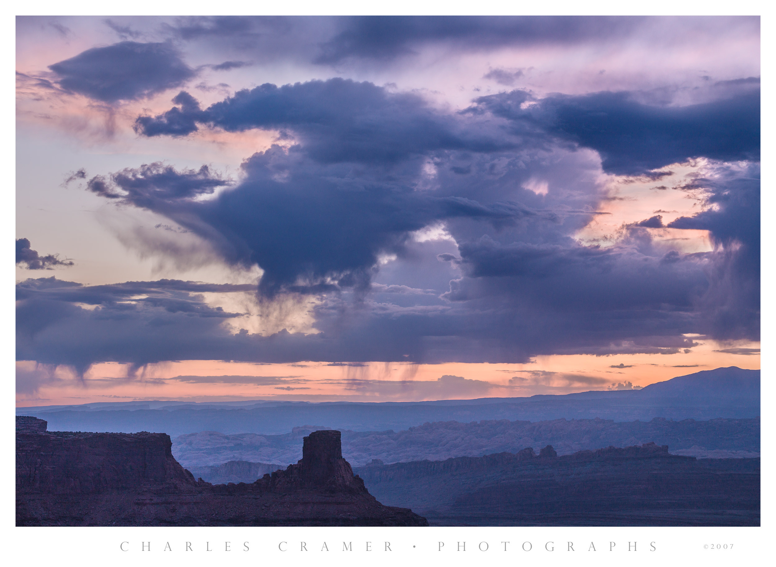 Storm at Sunset, Capitol Reef, Utah