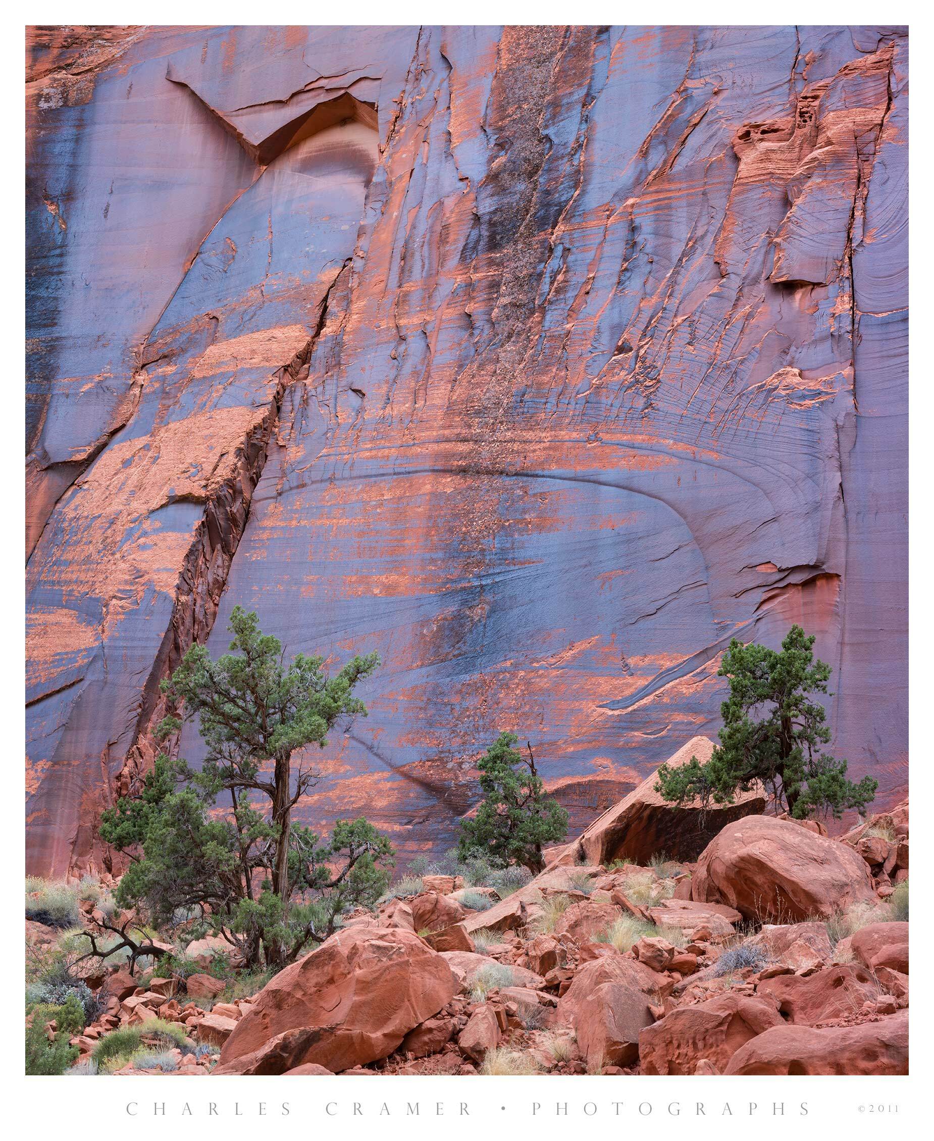 "Hyde's Wall,"  Moody Canyon, Utah