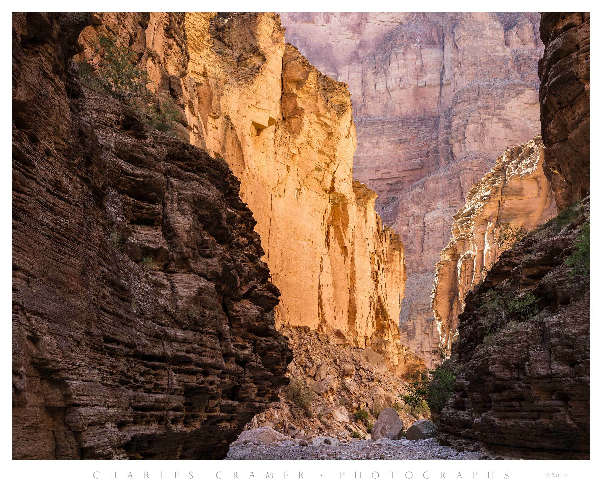 View Down National Canyon, Grand Canyon