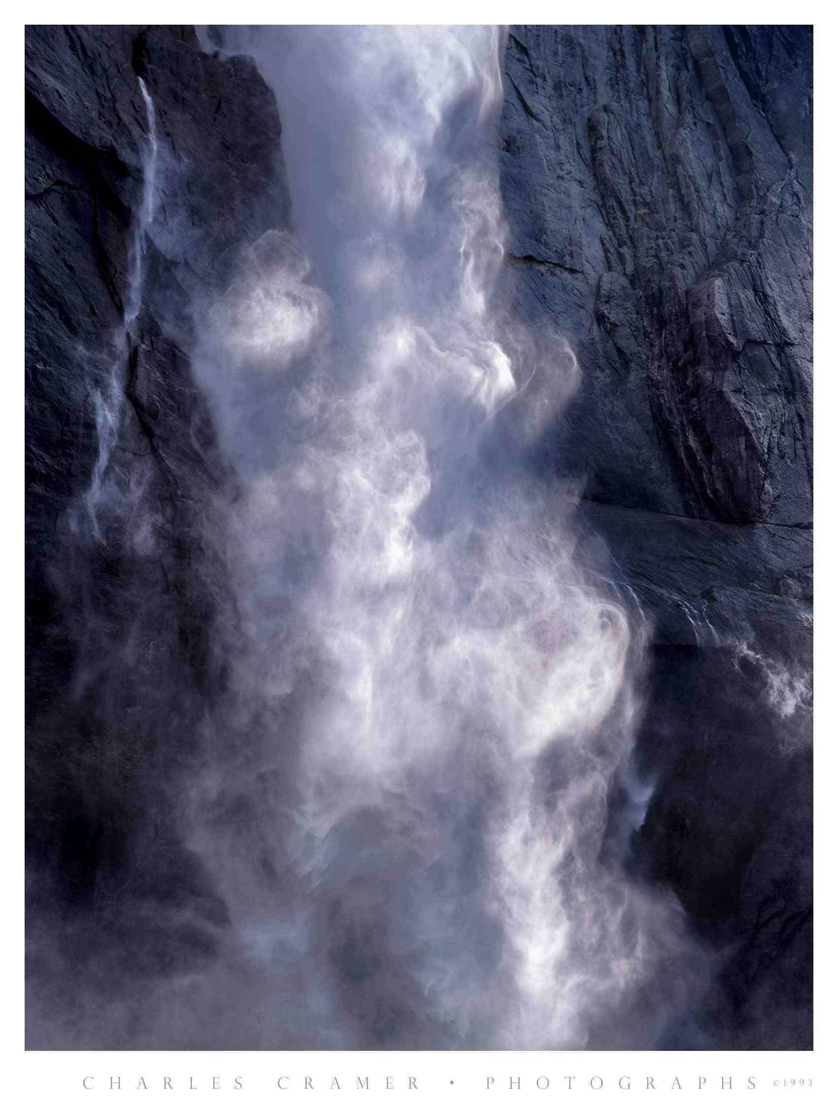 First Light, Upper Yosemite Fall, Yosemite