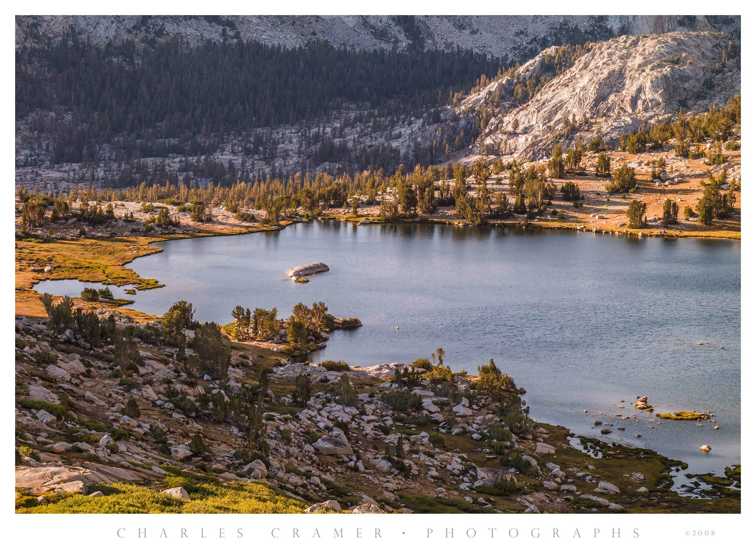 Last Light, Vogelsang Lake, Yosemite