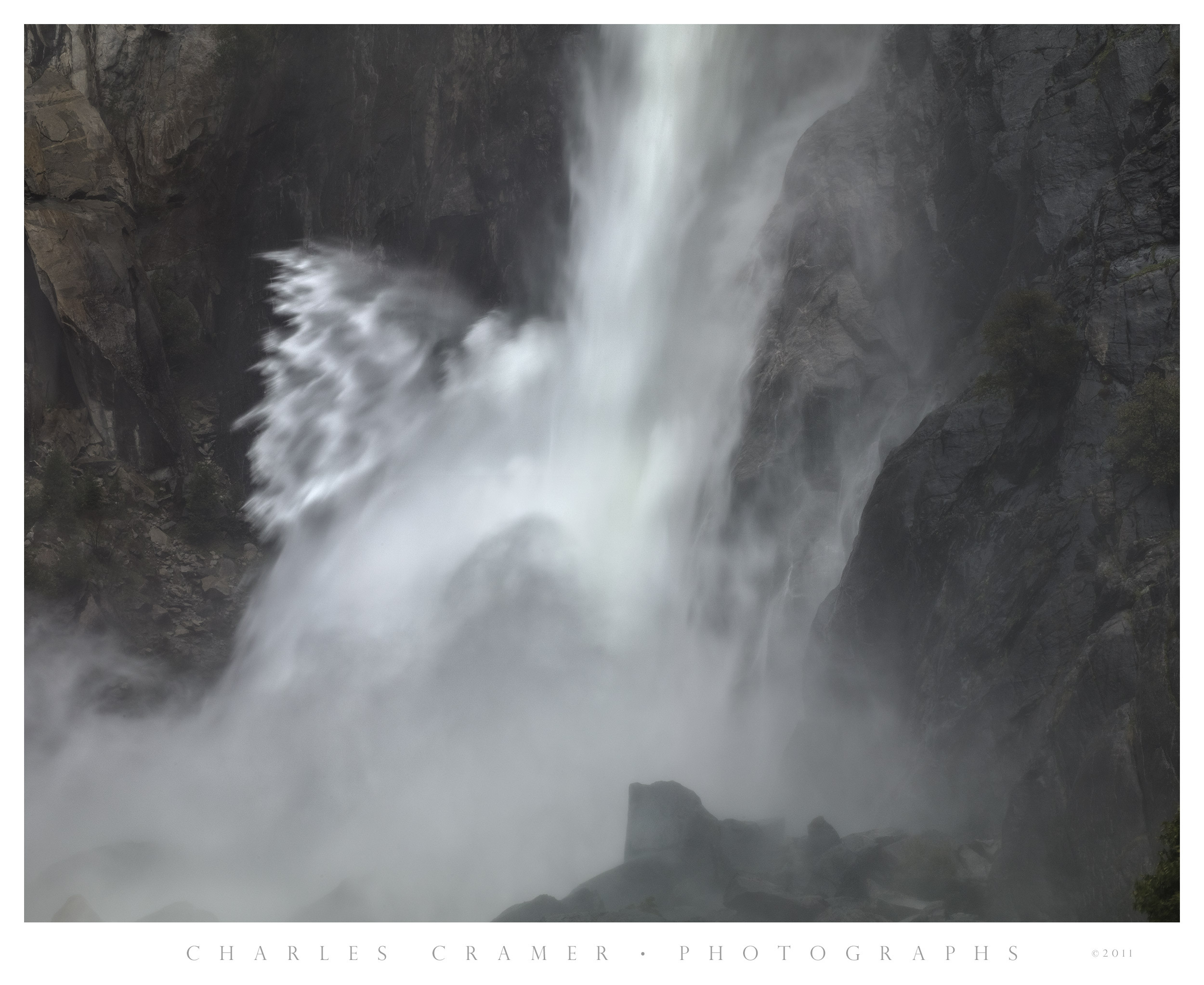 Spring Flood, Lower Yosemite Fall, Yosemite